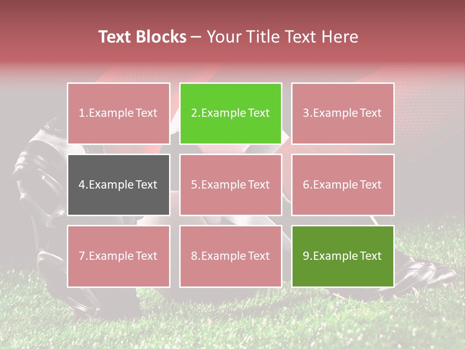 Leisure Boots Lifestyle PowerPoint Template