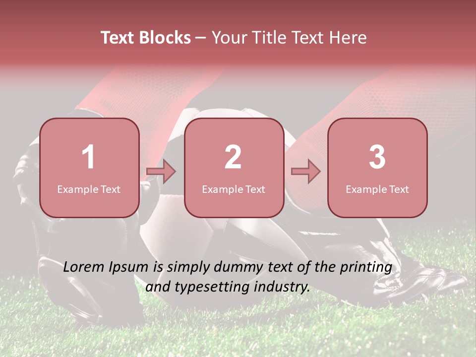 Leisure Boots Lifestyle PowerPoint Template