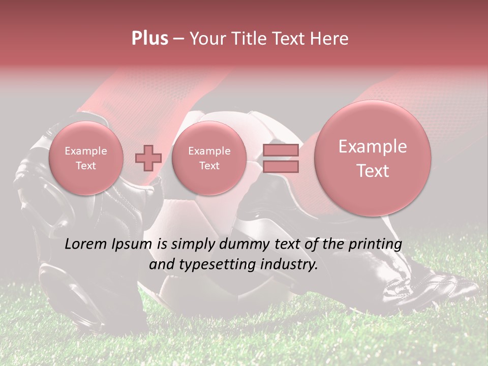 Leisure Boots Lifestyle PowerPoint Template