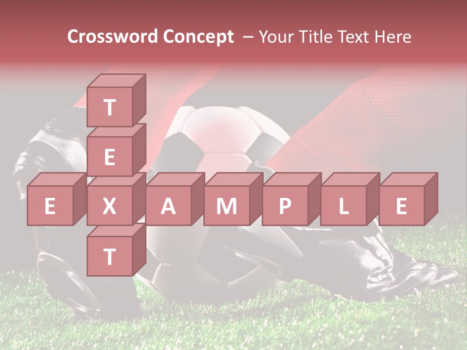 Leisure Boots Lifestyle PowerPoint Template