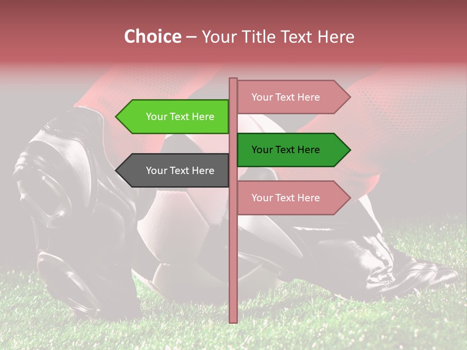 Leisure Boots Lifestyle PowerPoint Template