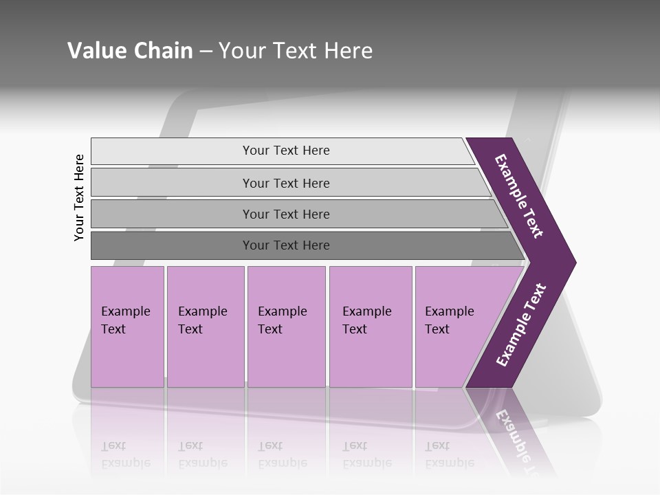 Touch Display Blank PowerPoint Template