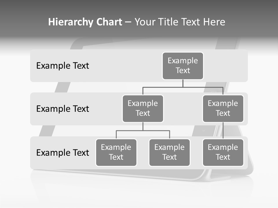 Touch Display Blank PowerPoint Template