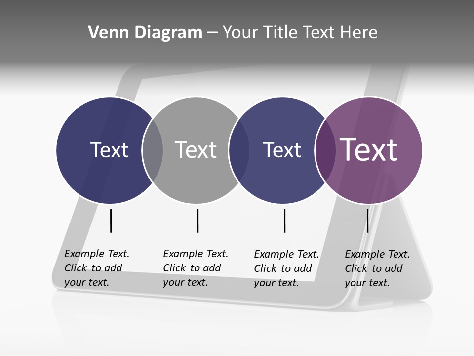Touch Display Blank PowerPoint Template