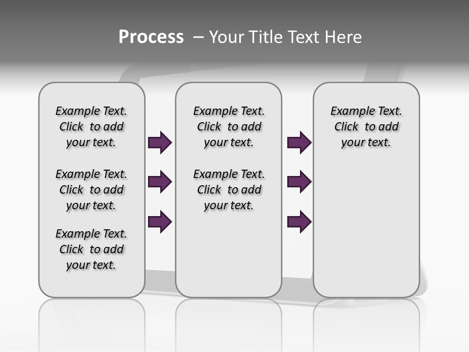 Touch Display Blank PowerPoint Template