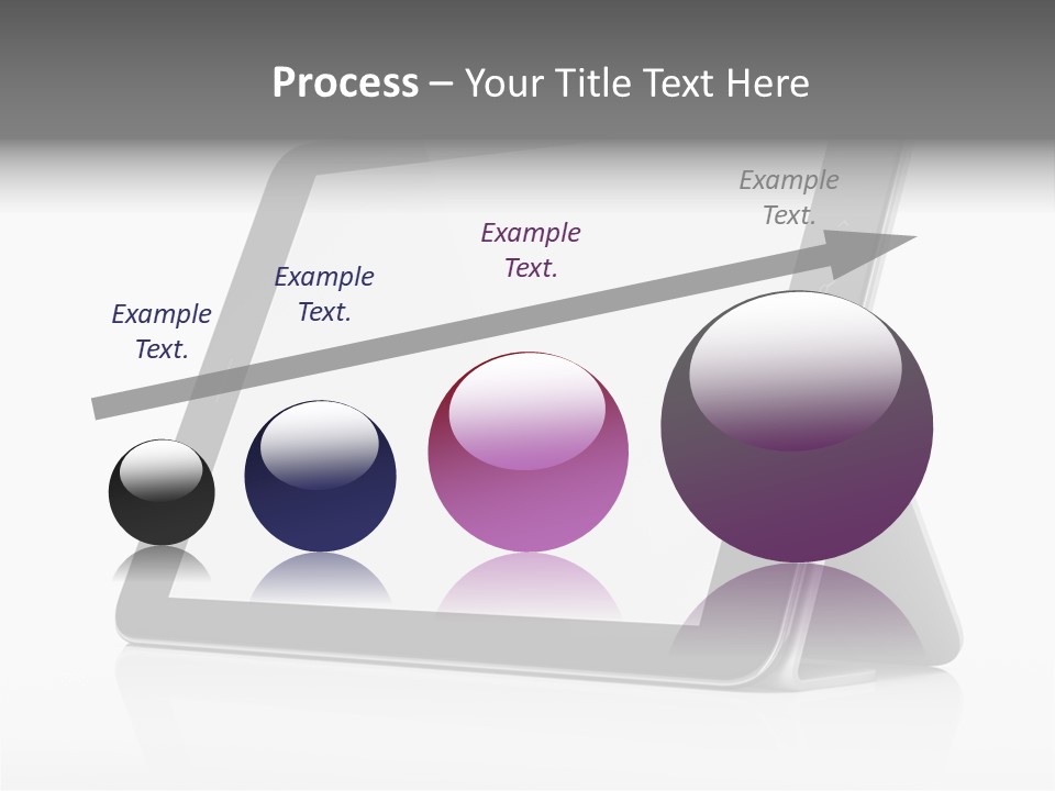 Touch Display Blank PowerPoint Template