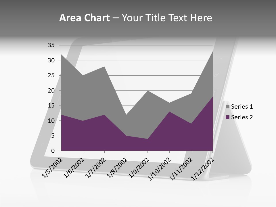 Touch Display Blank PowerPoint Template