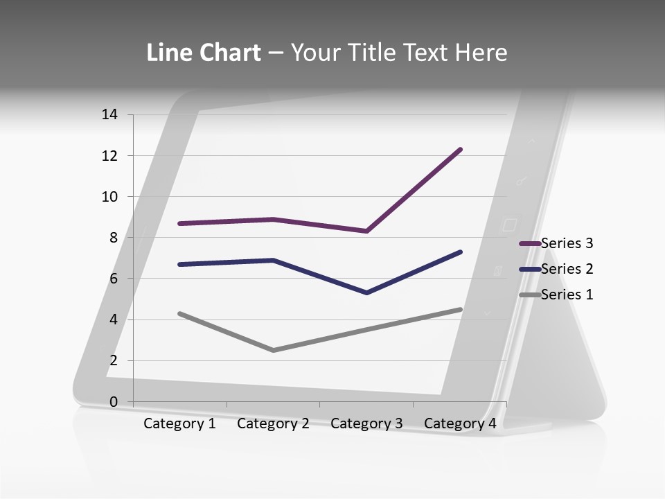 Touch Display Blank PowerPoint Template