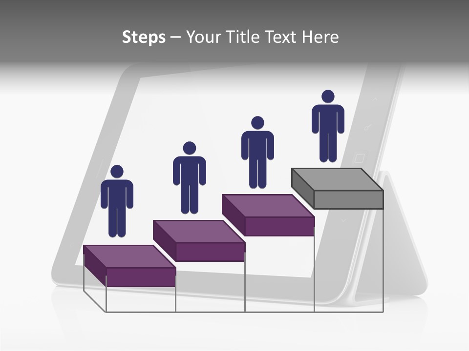 Touch Display Blank PowerPoint Template