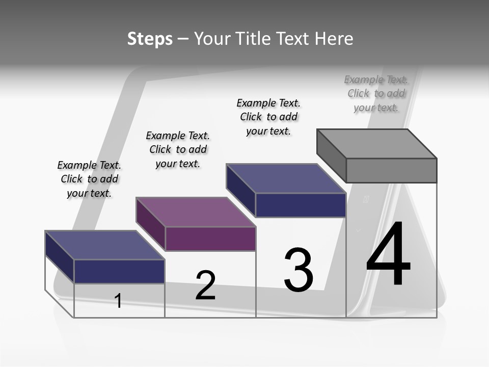 Touch Display Blank PowerPoint Template