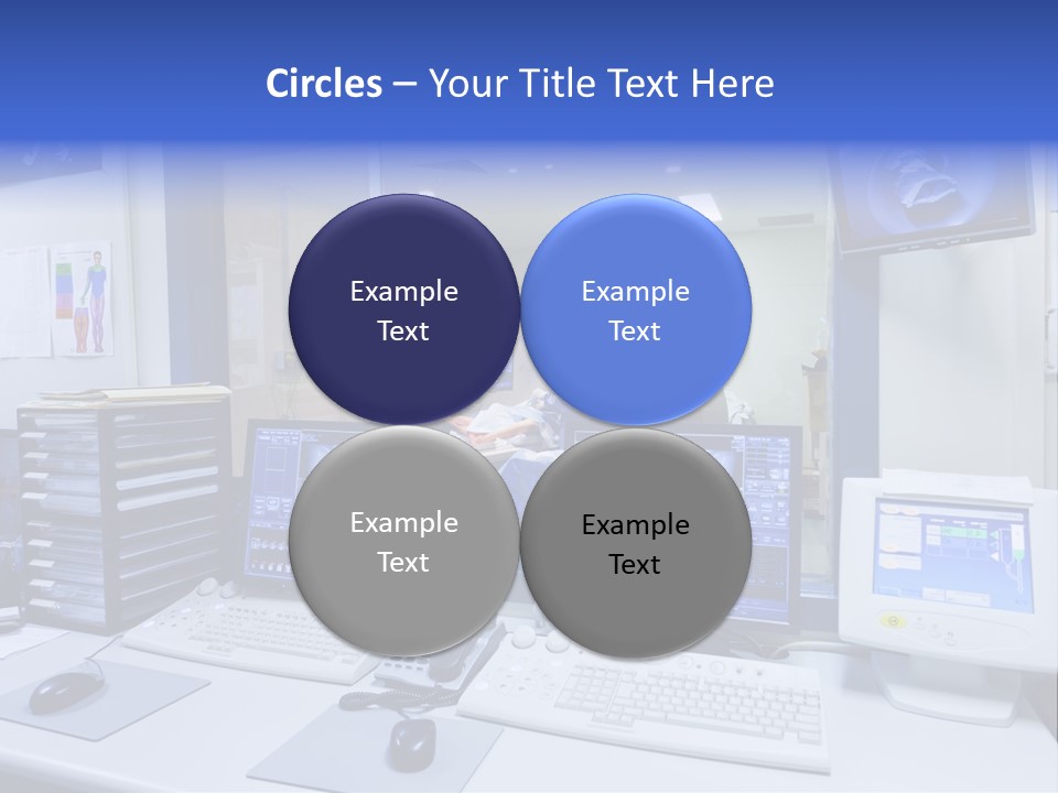 Doctor Computer Radiation Patient PowerPoint Template