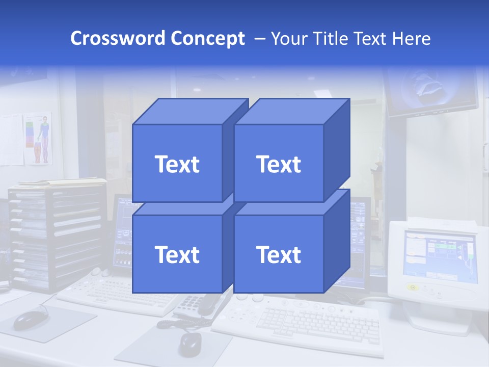 Doctor Computer Radiation Patient PowerPoint Template
