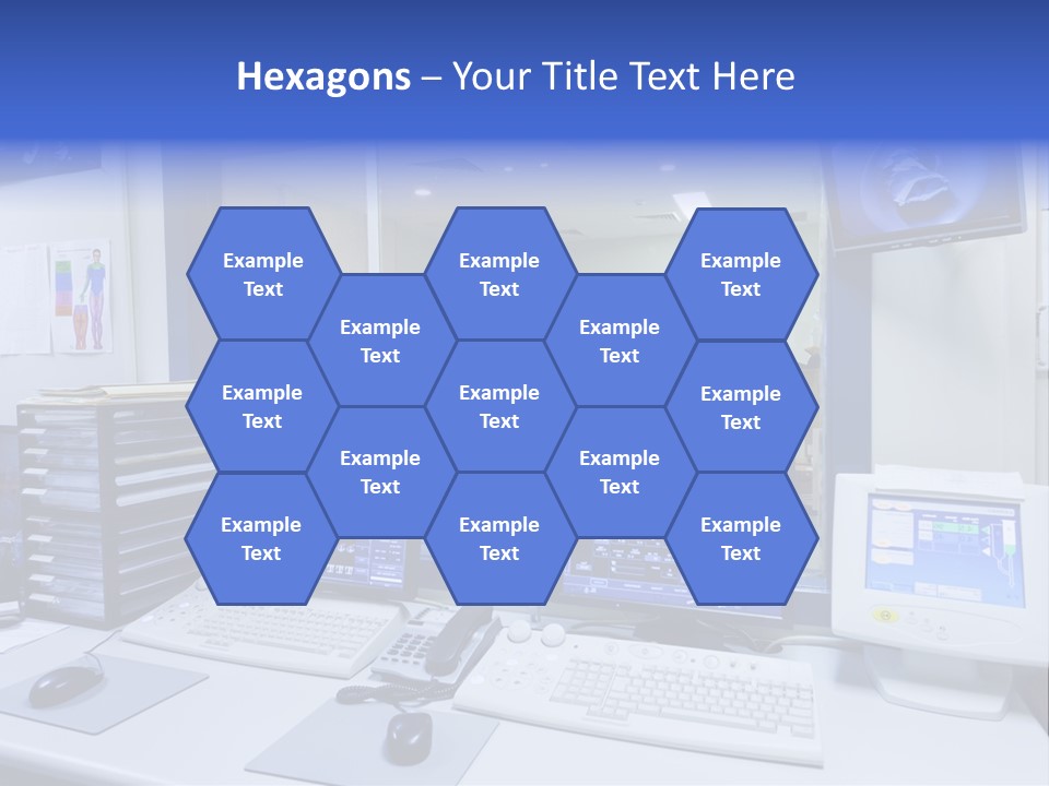 Doctor Computer Radiation Patient PowerPoint Template
