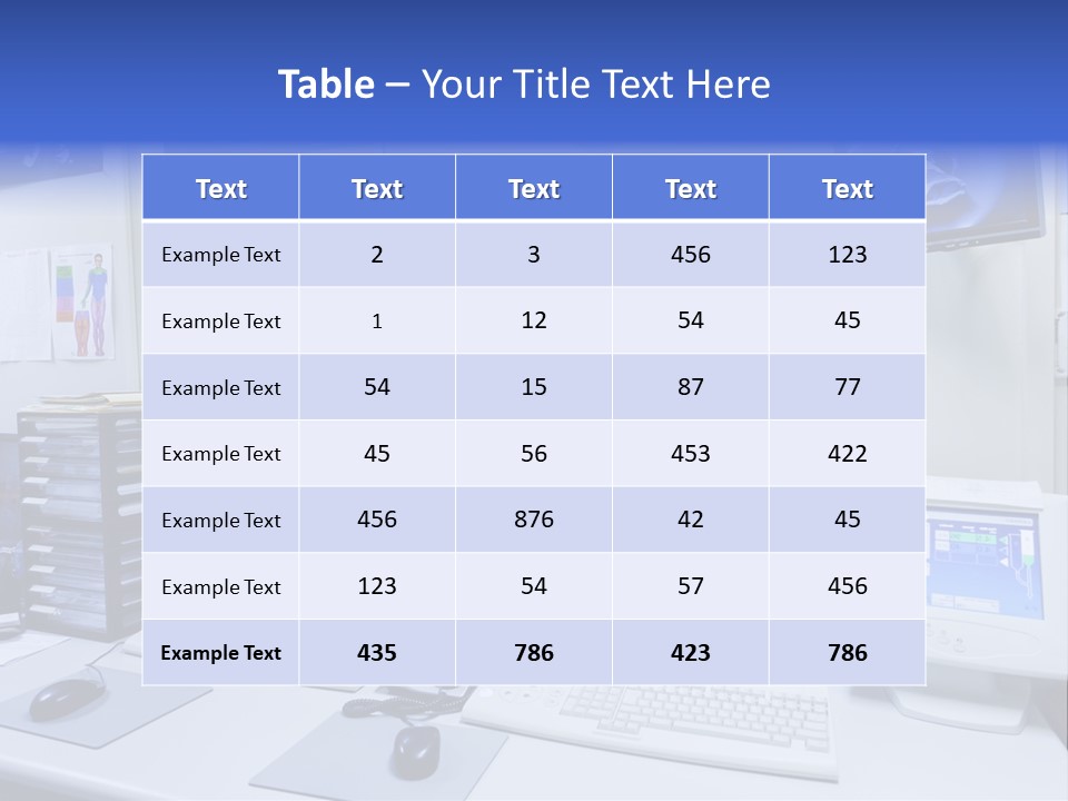 Doctor Computer Radiation Patient PowerPoint Template