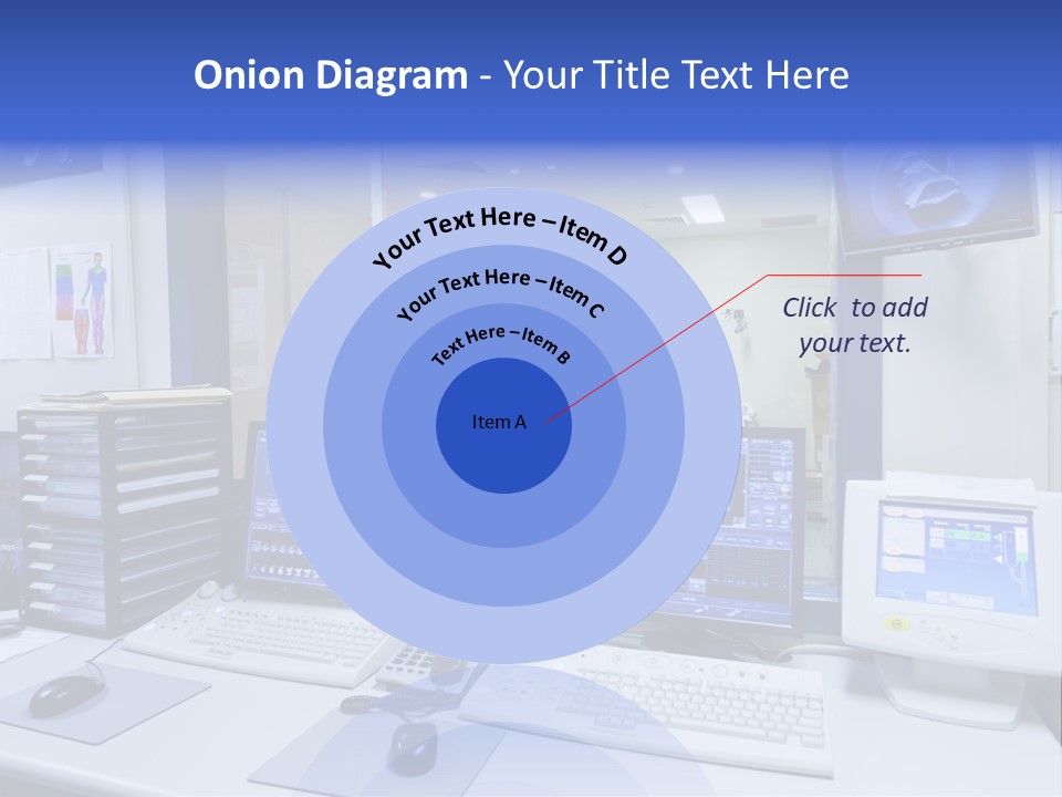 Doctor Computer Radiation Patient PowerPoint Template