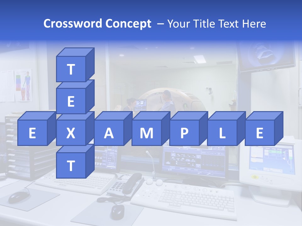 Doctor Computer Radiation Patient PowerPoint Template