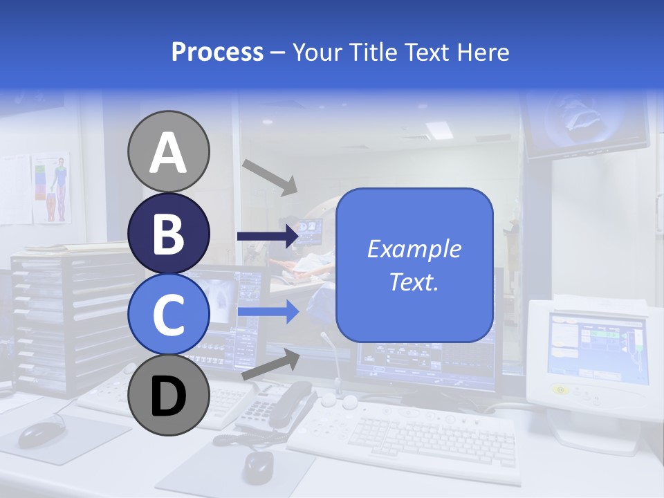 Doctor Computer Radiation Patient PowerPoint Template