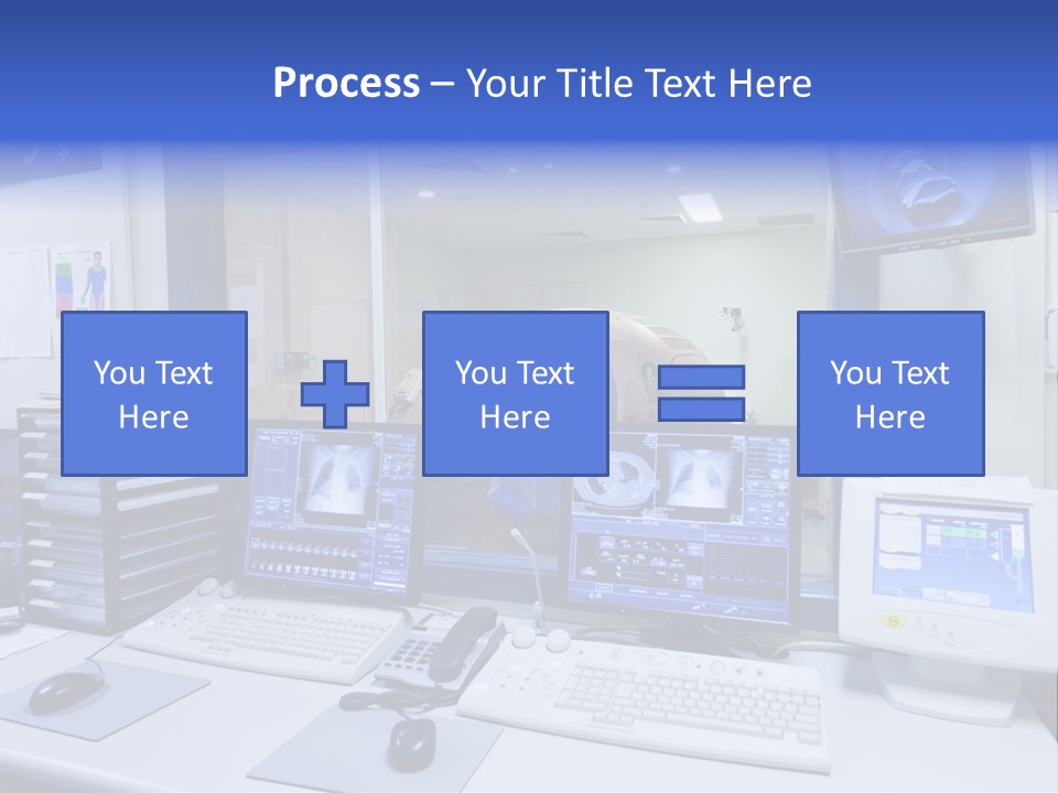 Doctor Computer Radiation Patient PowerPoint Template