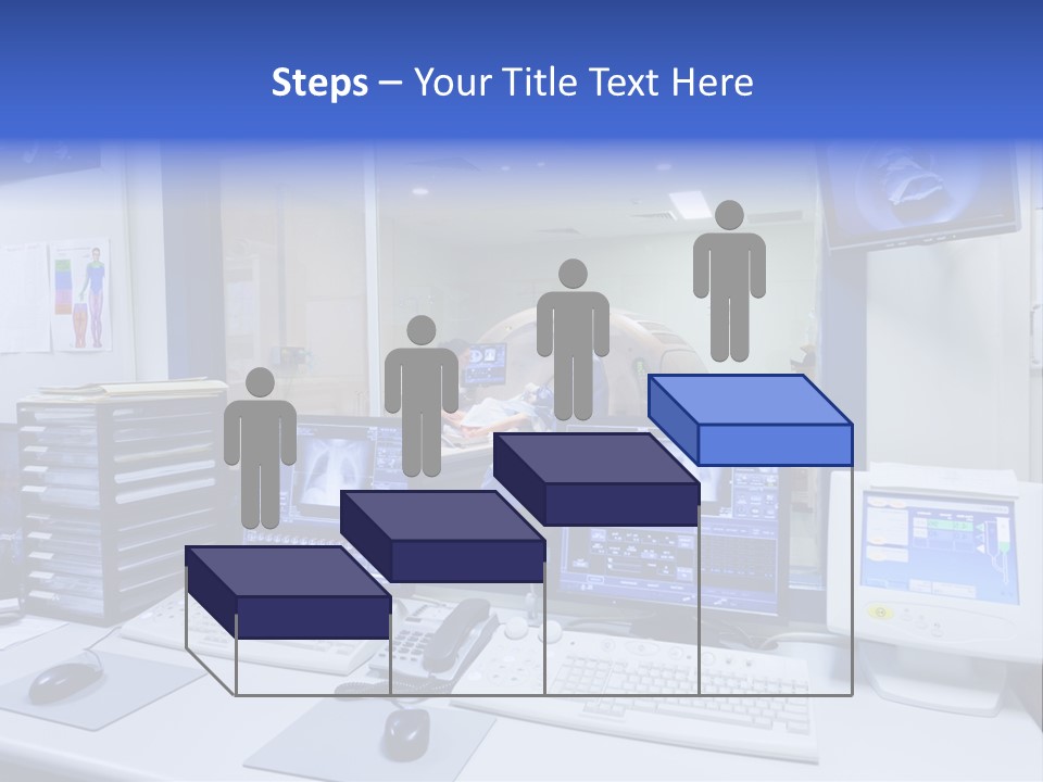 Doctor Computer Radiation Patient PowerPoint Template