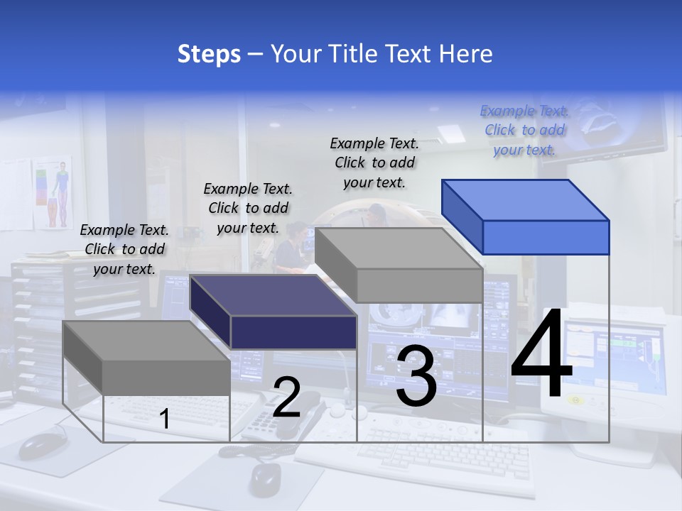 Doctor Computer Radiation Patient PowerPoint Template