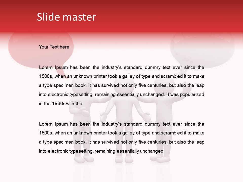 Say Talk Speech PowerPoint Template