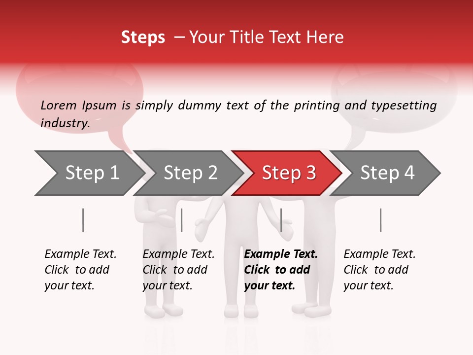 Say Talk Speech PowerPoint Template