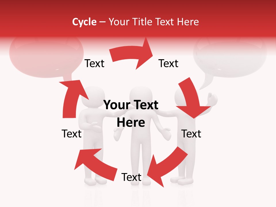 Say Talk Speech PowerPoint Template