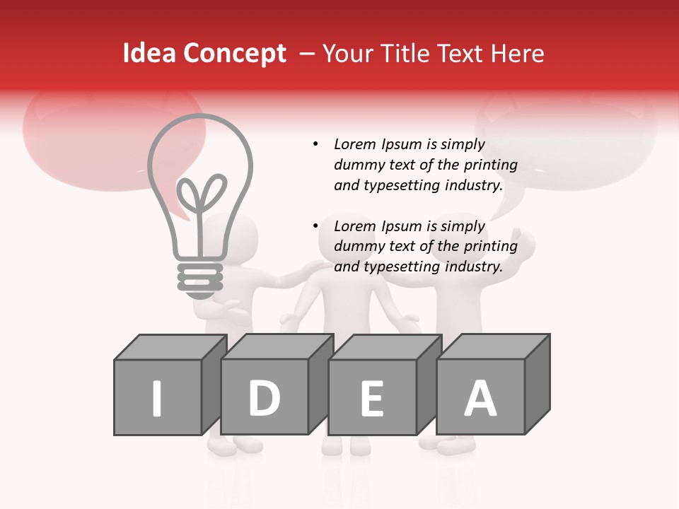 Say Talk Speech PowerPoint Template