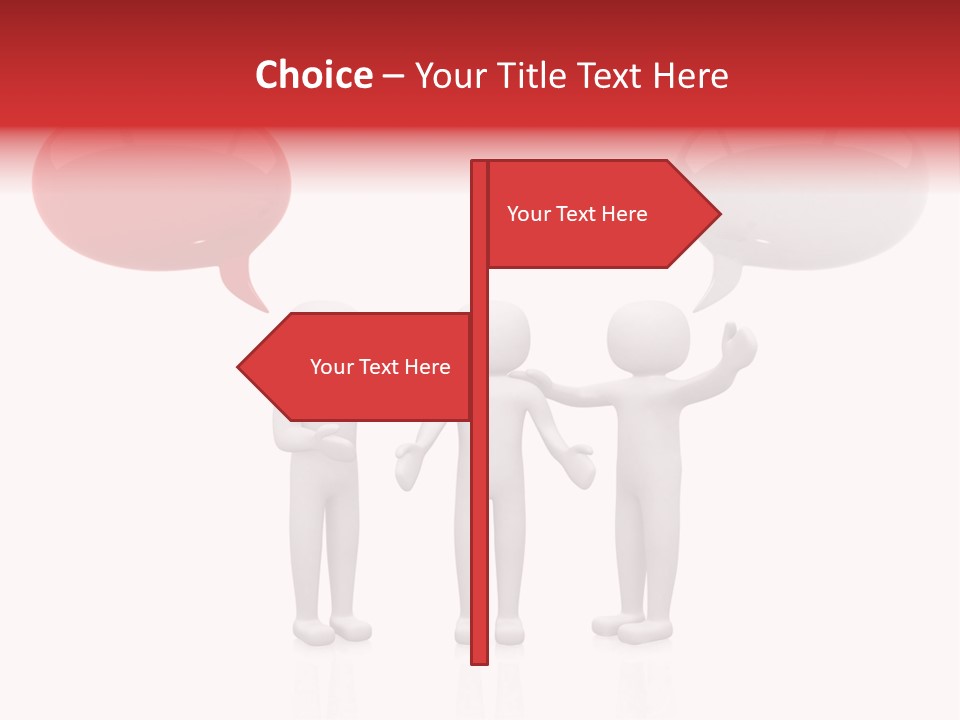 Say Talk Speech PowerPoint Template