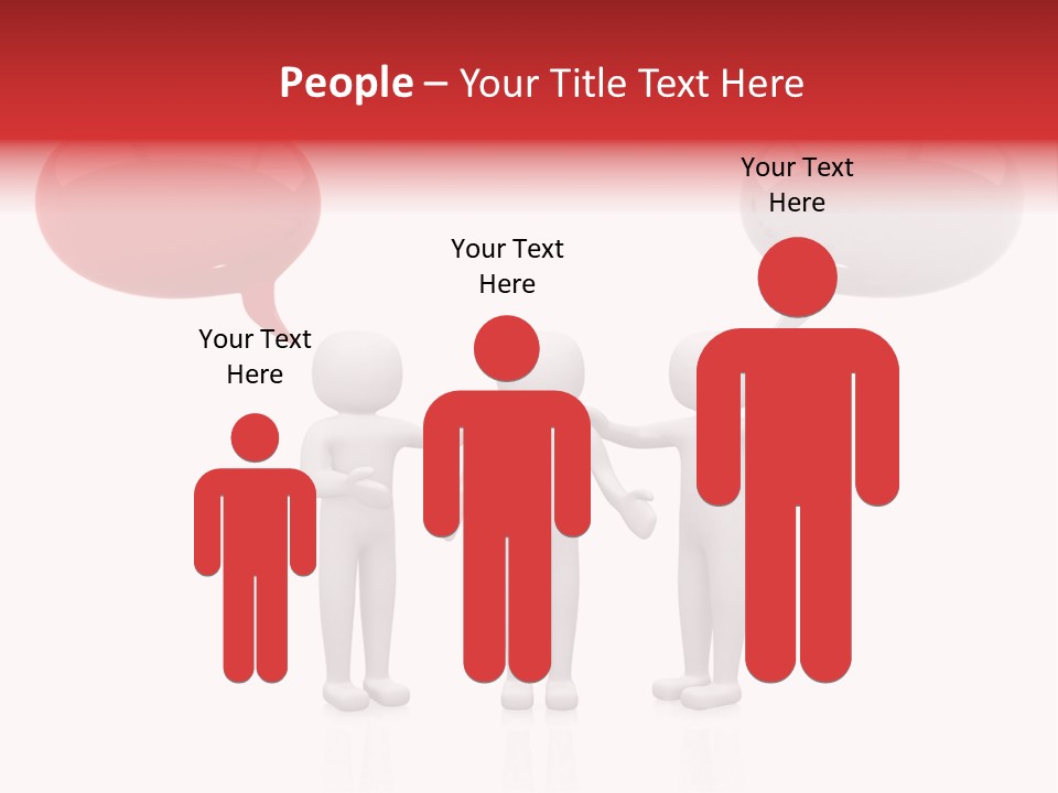 Say Talk Speech PowerPoint Template