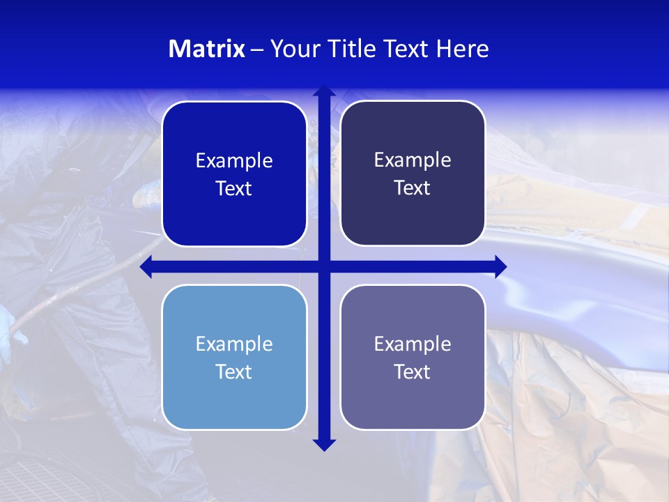 Front Painting Car PowerPoint Template