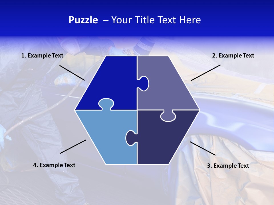 Front Painting Car PowerPoint Template