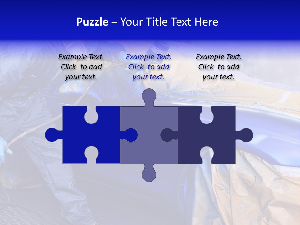 Front Painting Car PowerPoint Template