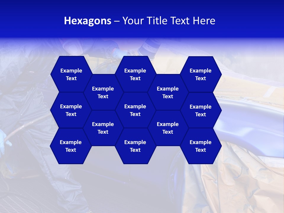 Front Painting Car PowerPoint Template