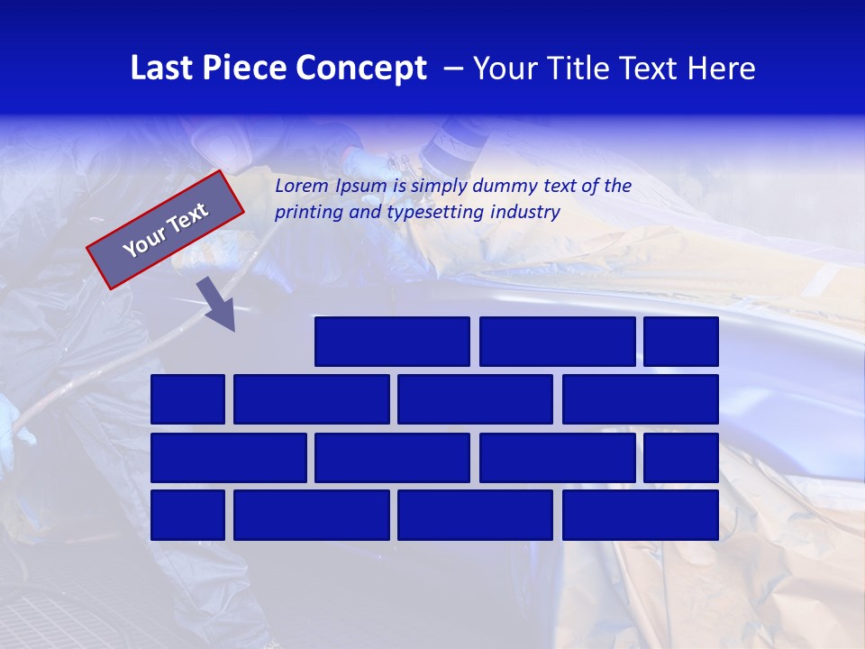 Front Painting Car PowerPoint Template