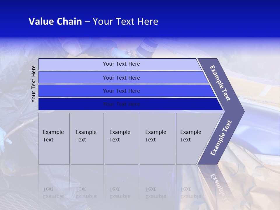 Front Painting Car PowerPoint Template