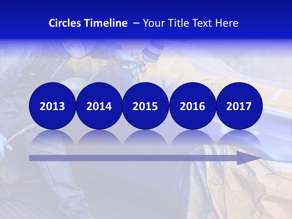 Front Painting Car PowerPoint Template