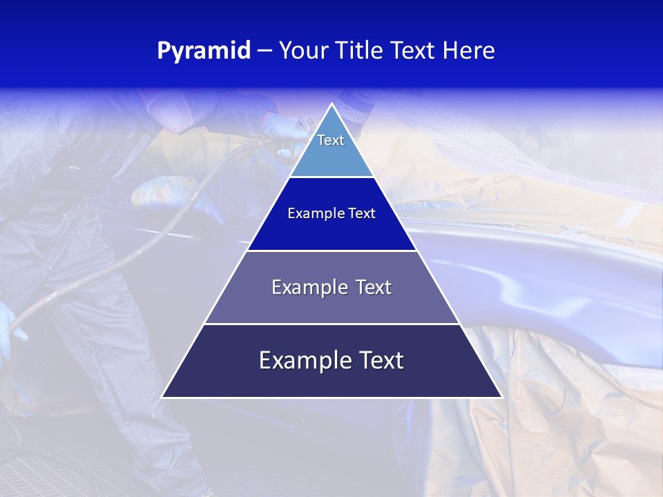 Front Painting Car PowerPoint Template