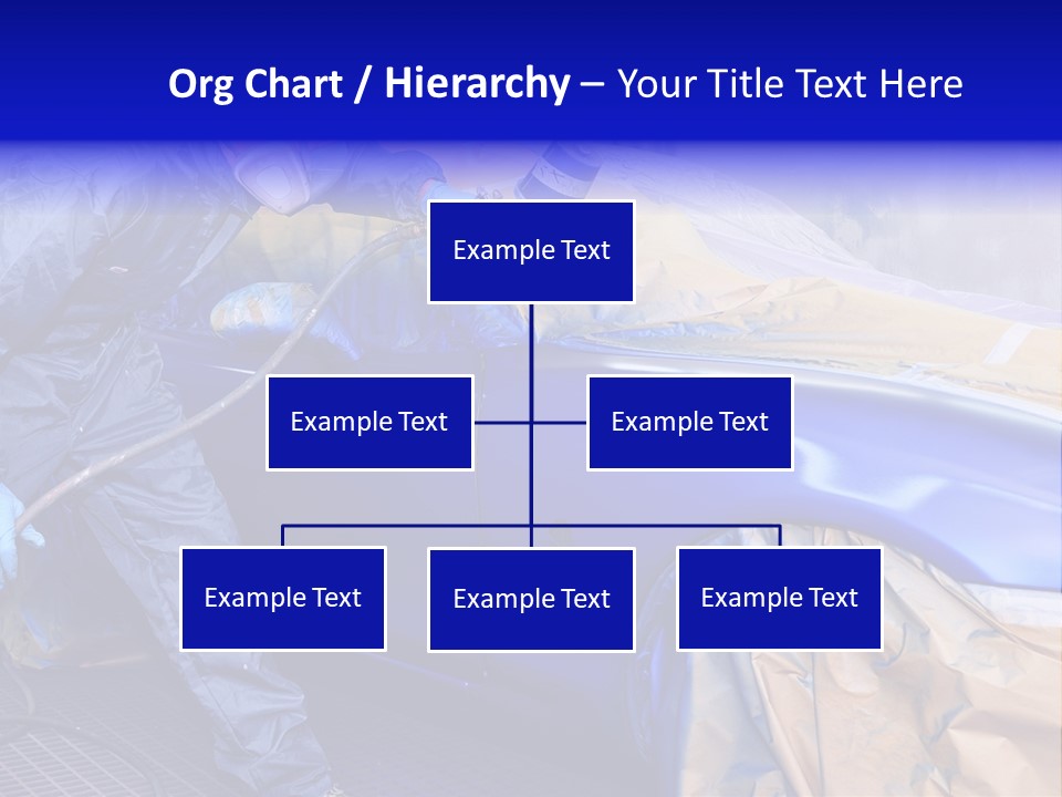 Front Painting Car PowerPoint Template