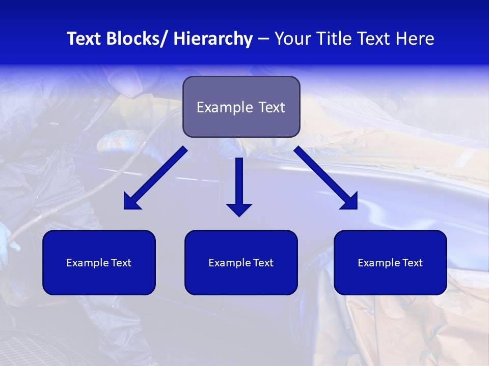 Front Painting Car PowerPoint Template