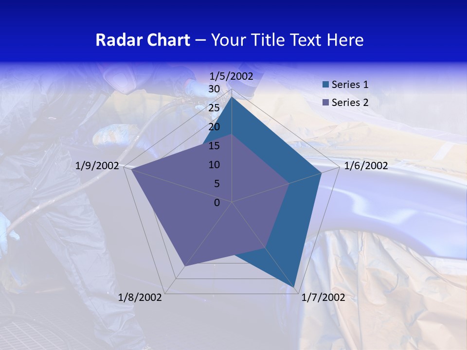 Front Painting Car PowerPoint Template