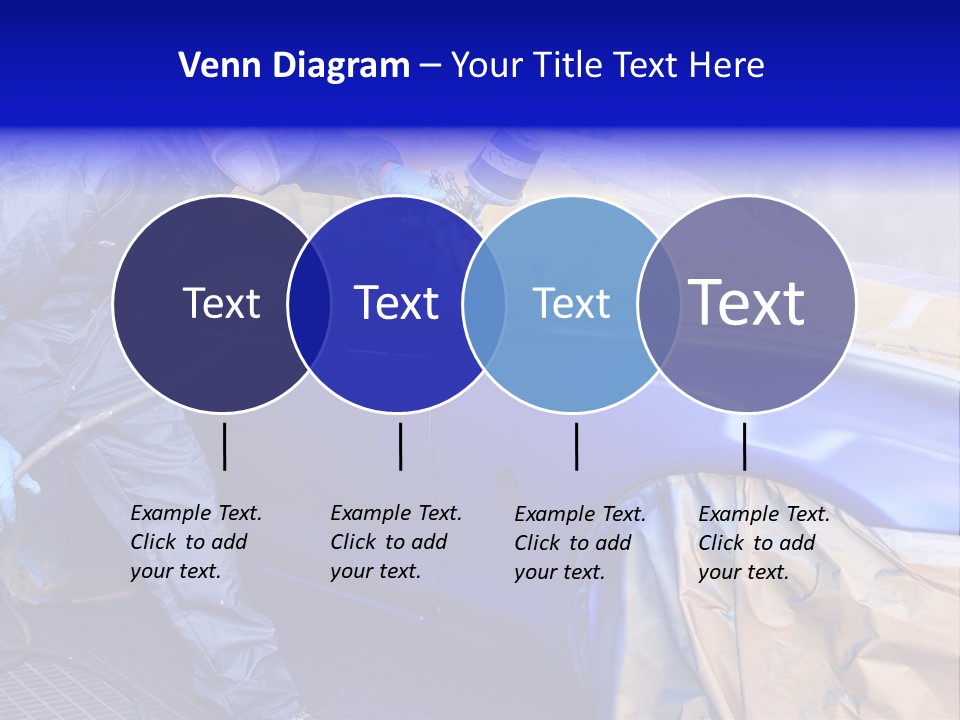 Front Painting Car PowerPoint Template