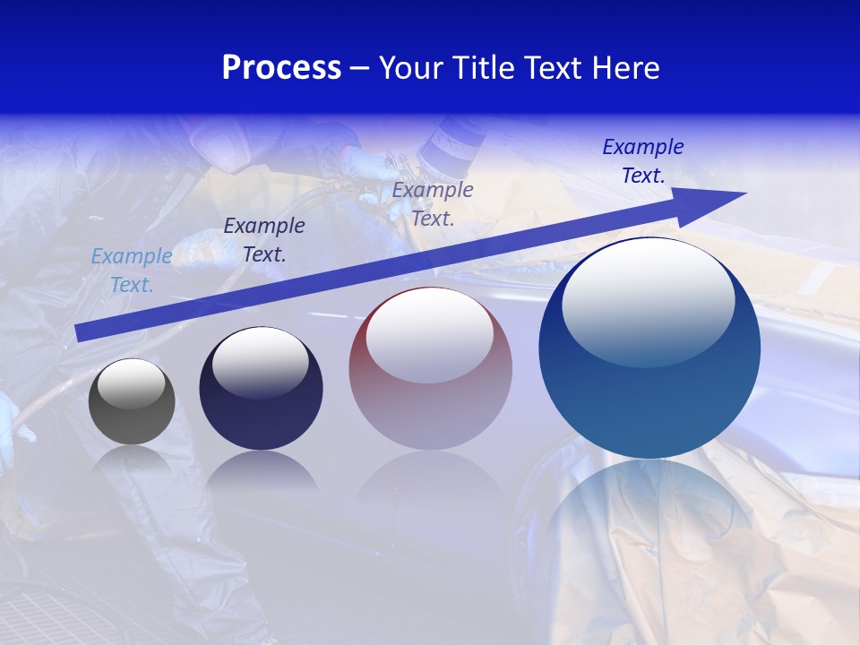 Front Painting Car PowerPoint Template