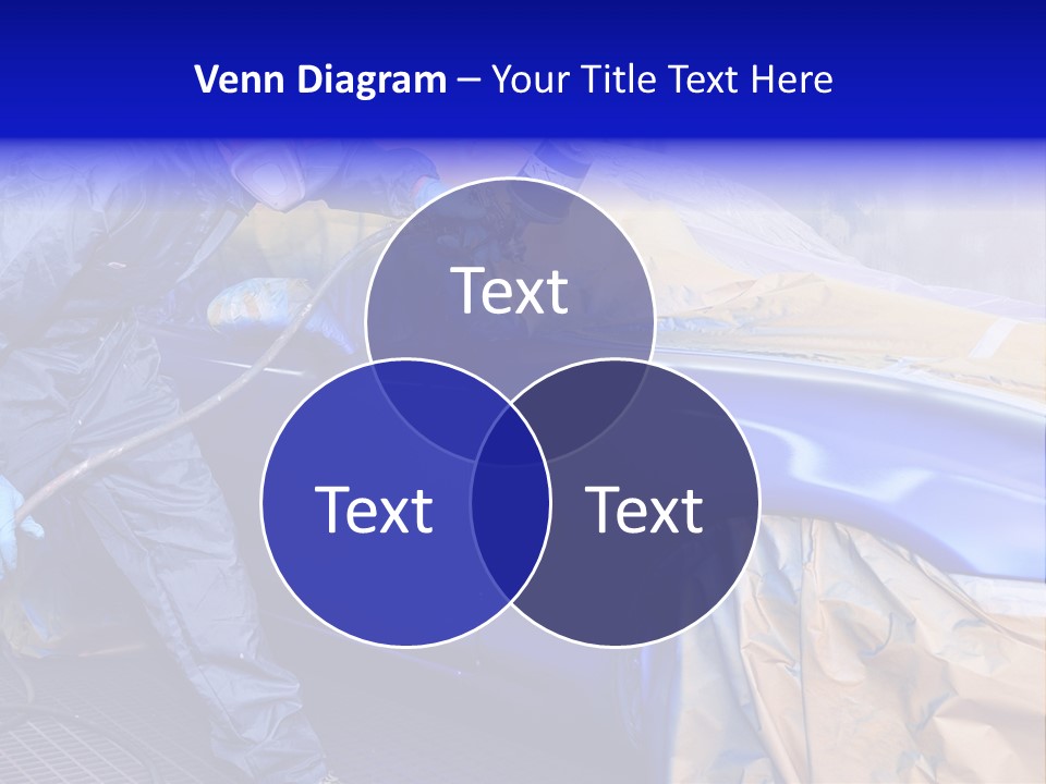 Front Painting Car PowerPoint Template