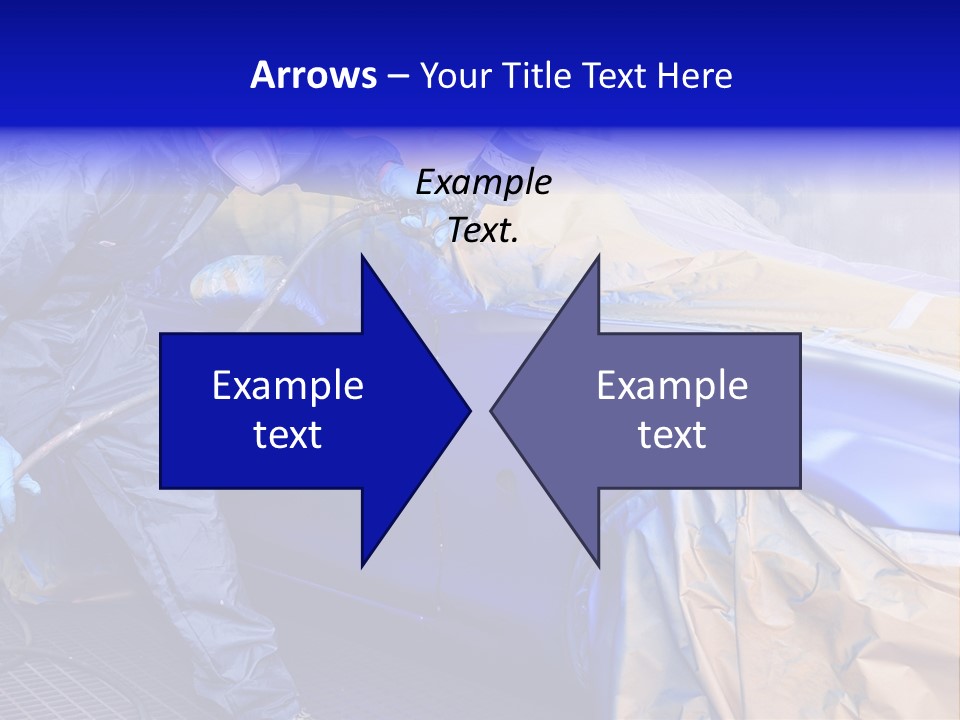 Front Painting Car PowerPoint Template