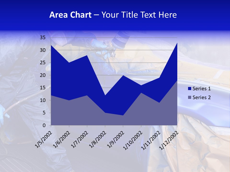 Front Painting Car PowerPoint Template