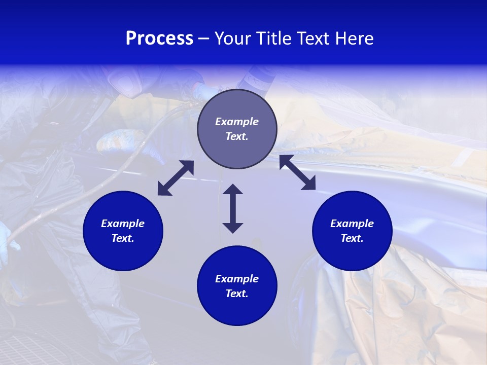 Front Painting Car PowerPoint Template