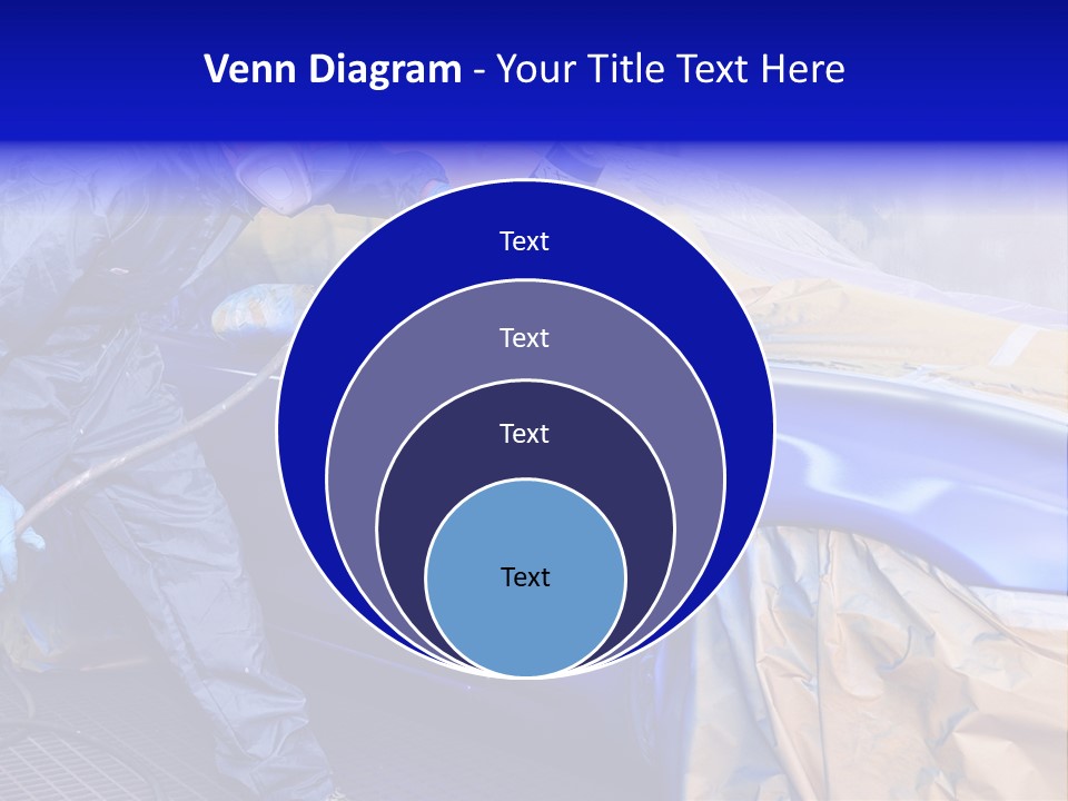 Front Painting Car PowerPoint Template