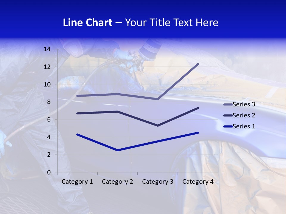 Front Painting Car PowerPoint Template