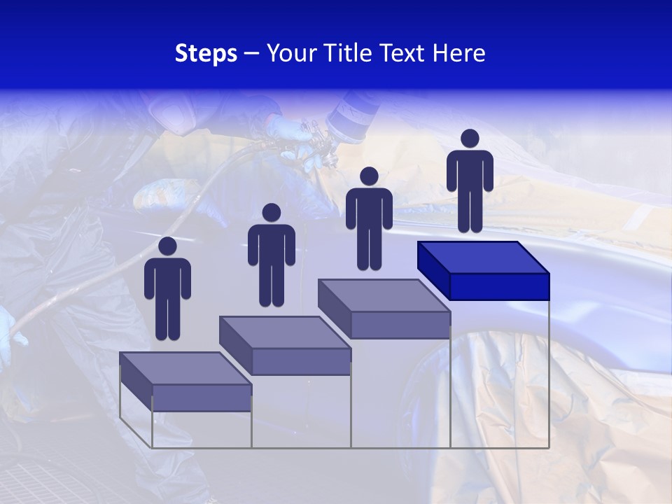 Front Painting Car PowerPoint Template